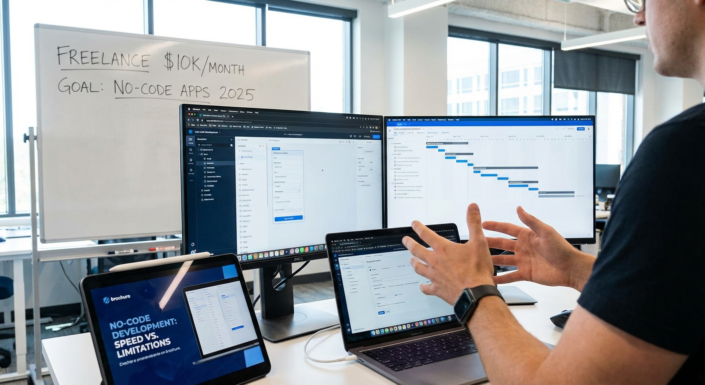 No-Code App Development: Speed and Accessibility Versus Technical Limitations