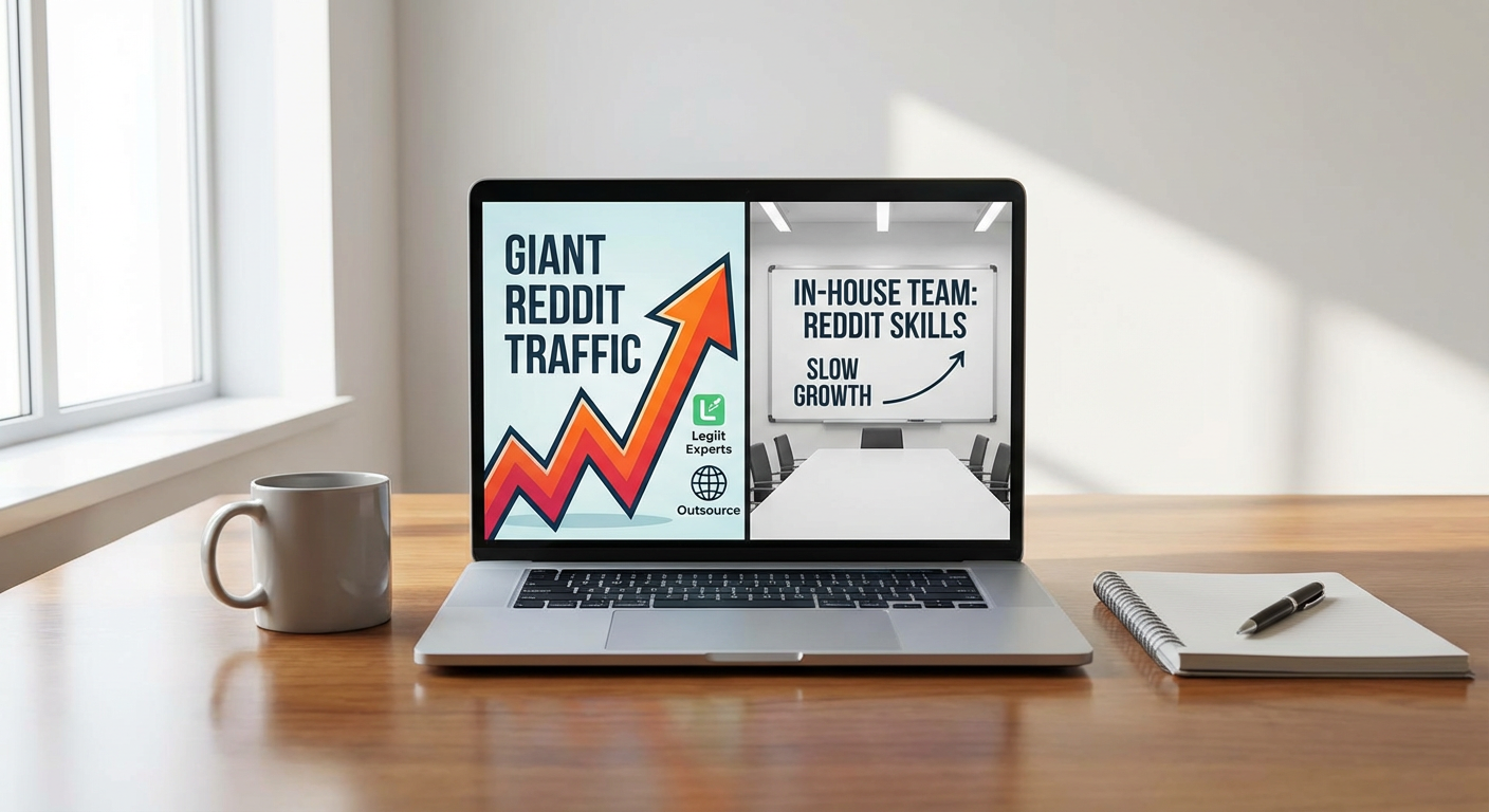 Hiring Experts on Legiit Compared to Building In-House Reddit Skills