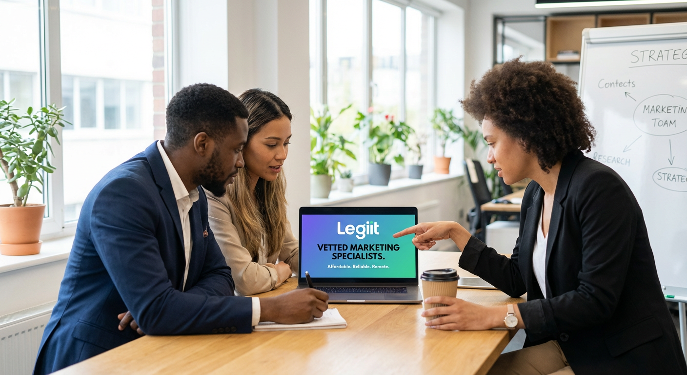 Legiit for Vetted Marketing Specialists