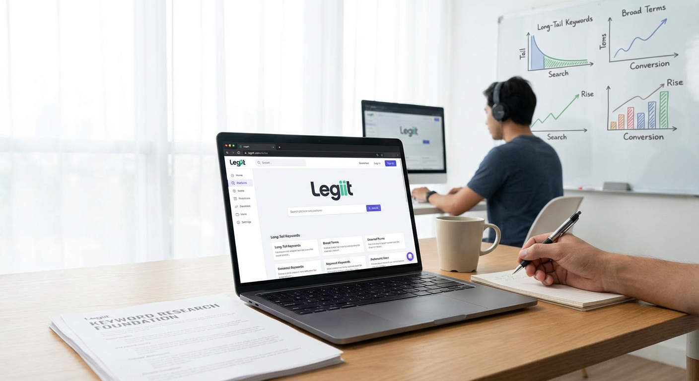 Hire a Freelancer on Legiit to Build Your Keyword Research Foundation