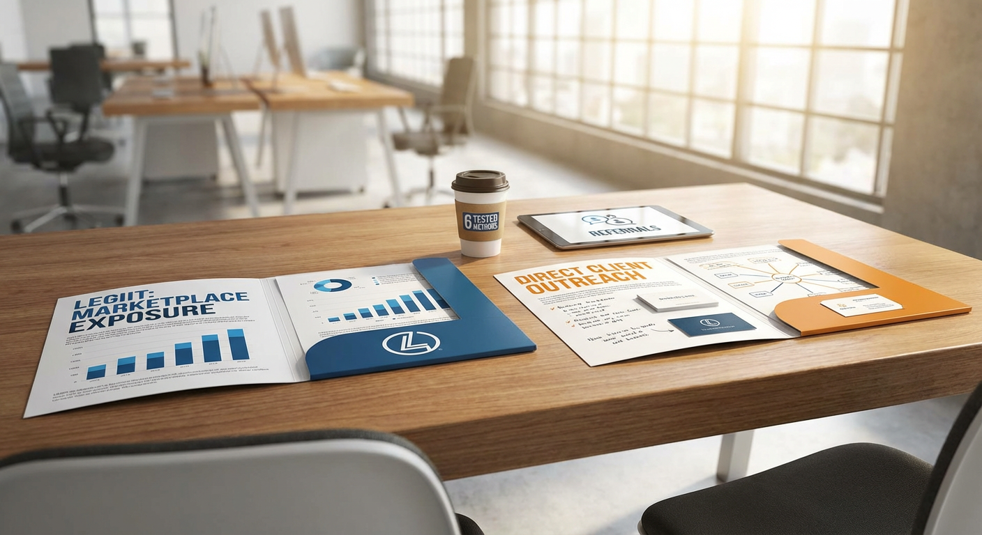Legiit: Marketplace Exposure vs. Direct Client Outreach