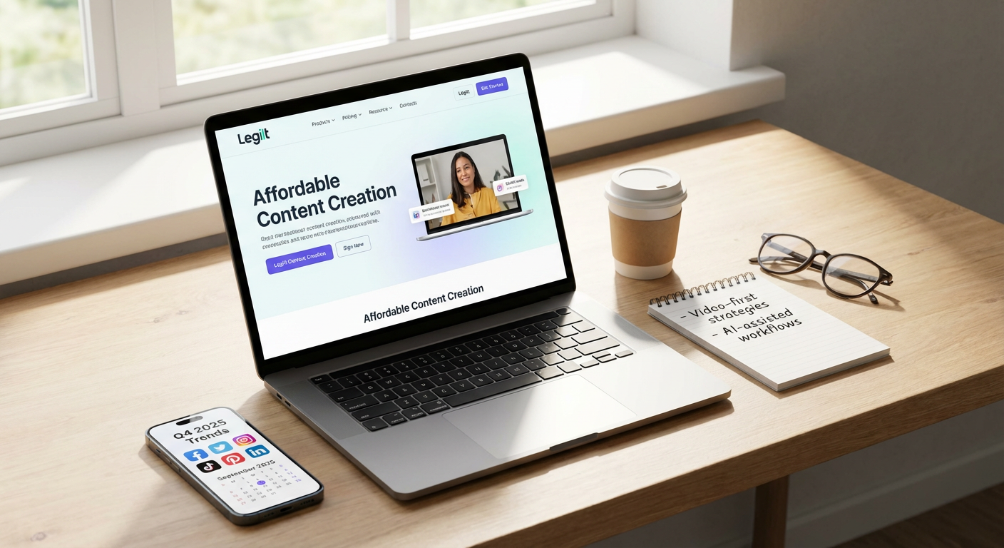 Legiit for Affordable Content Creation