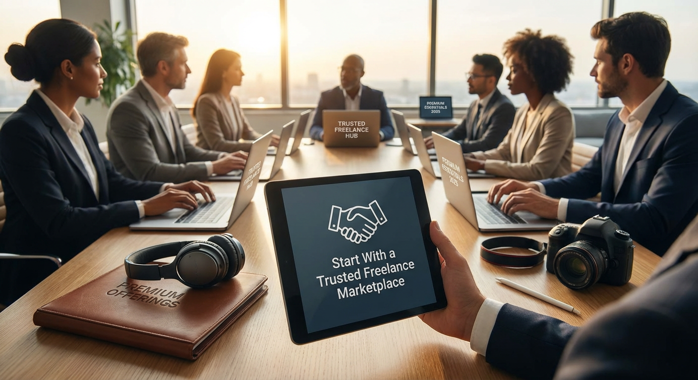 Start With a Trusted Freelance Marketplace That Connects You to Quality Services