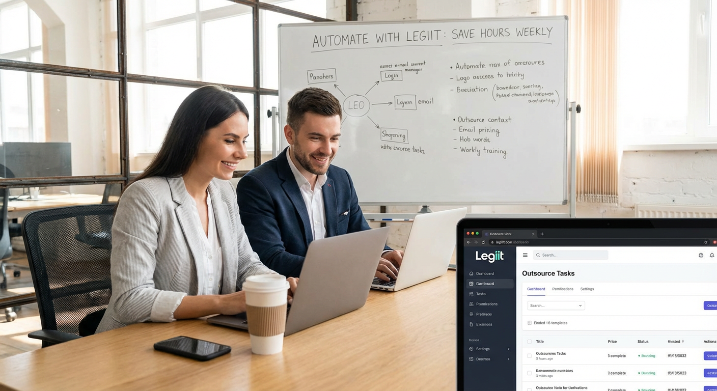 Outsource Repetitive Digital Tasks with Legiit