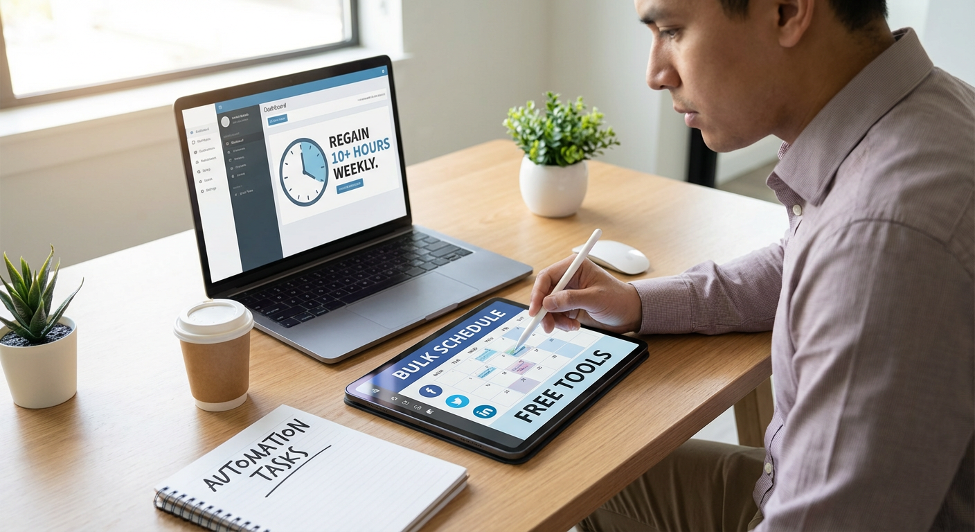 Schedule Social Media Posts in Bulk Using Free Tools