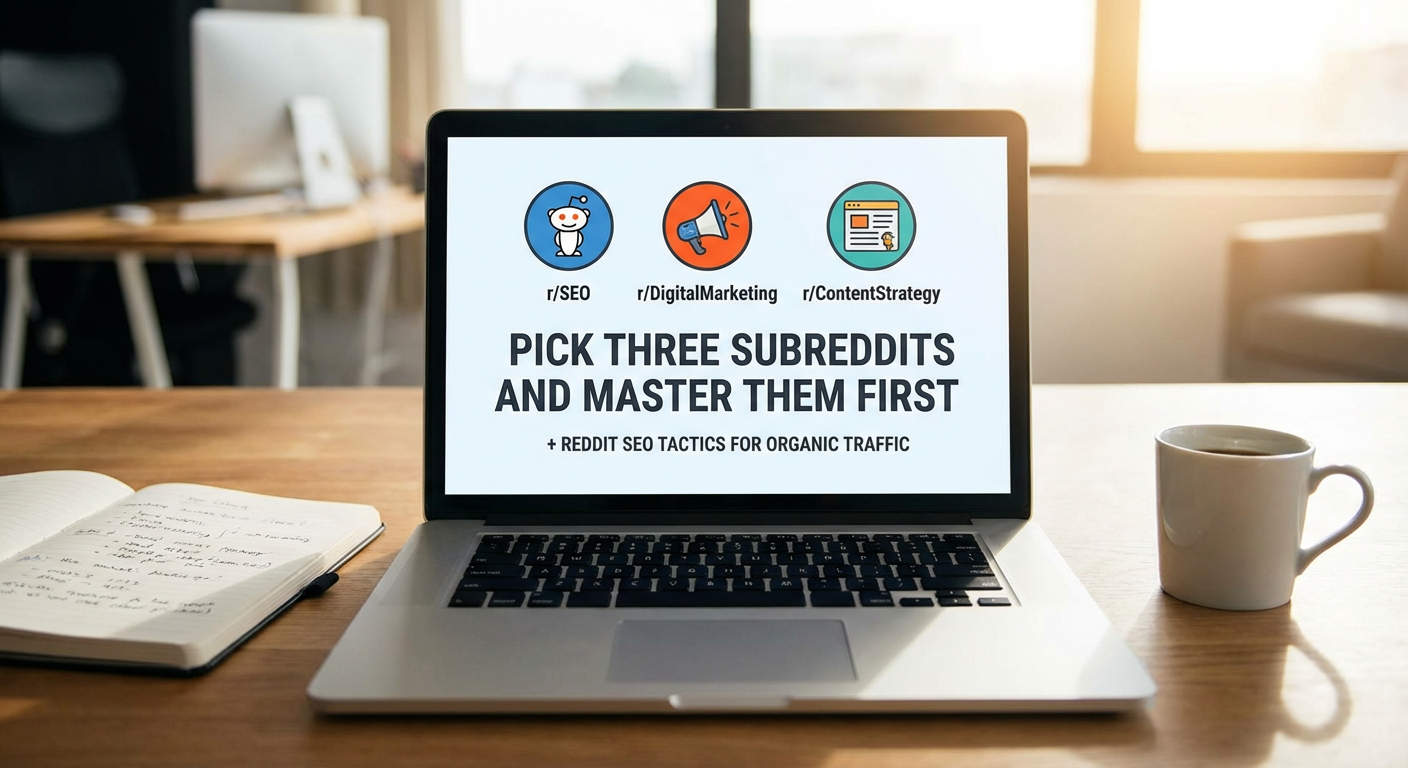 Pick Three Subreddits and Master Them First