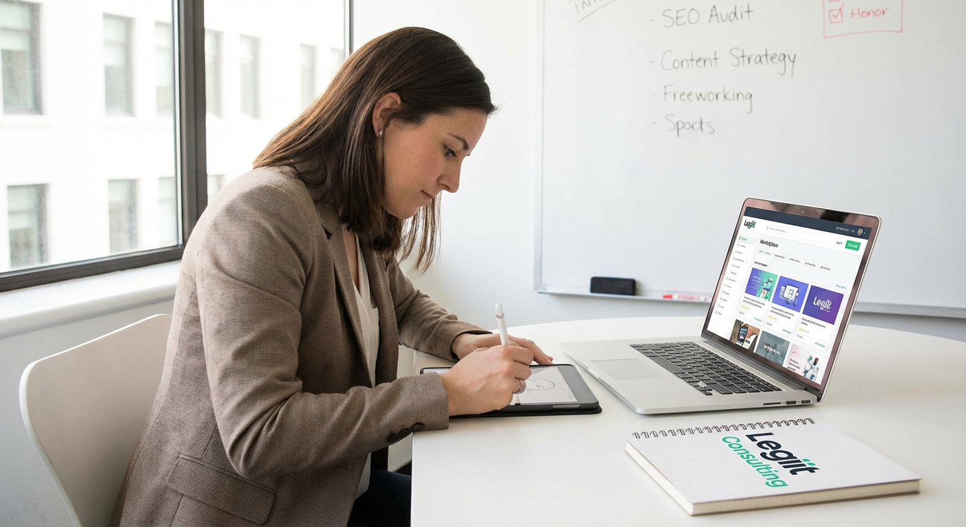 Freelance Marketplace Consulting Through Legiit