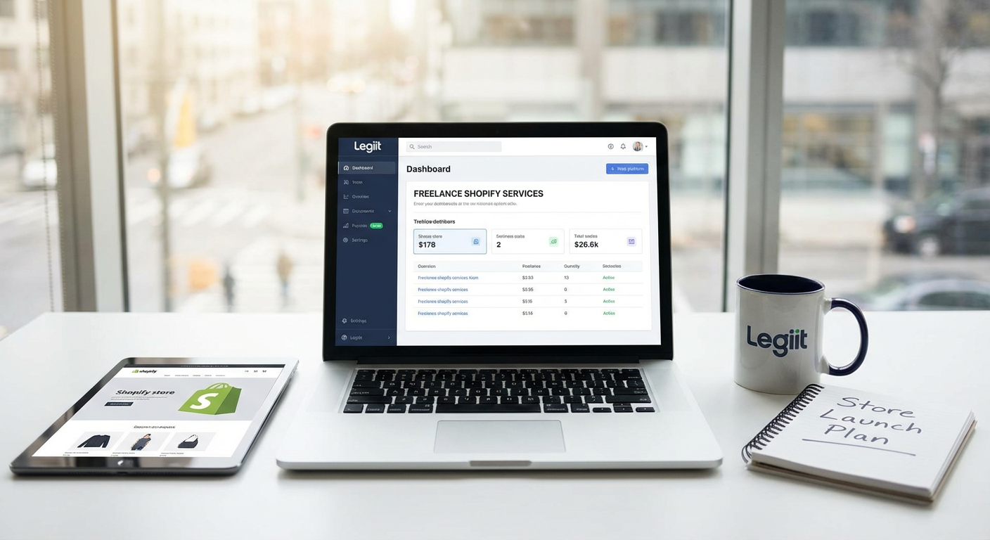 Legiit for Freelance Shopify Services