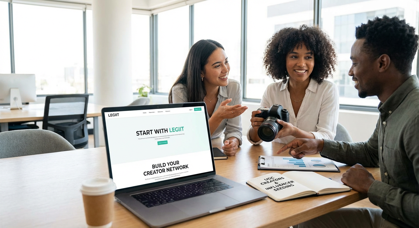 Start With Legiit to Build Your Creator Network From Scratch