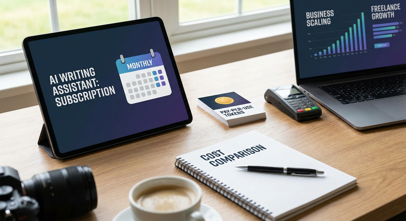 AI Writing Assistants Compared: Subscription Models Versus Pay-Per-Use