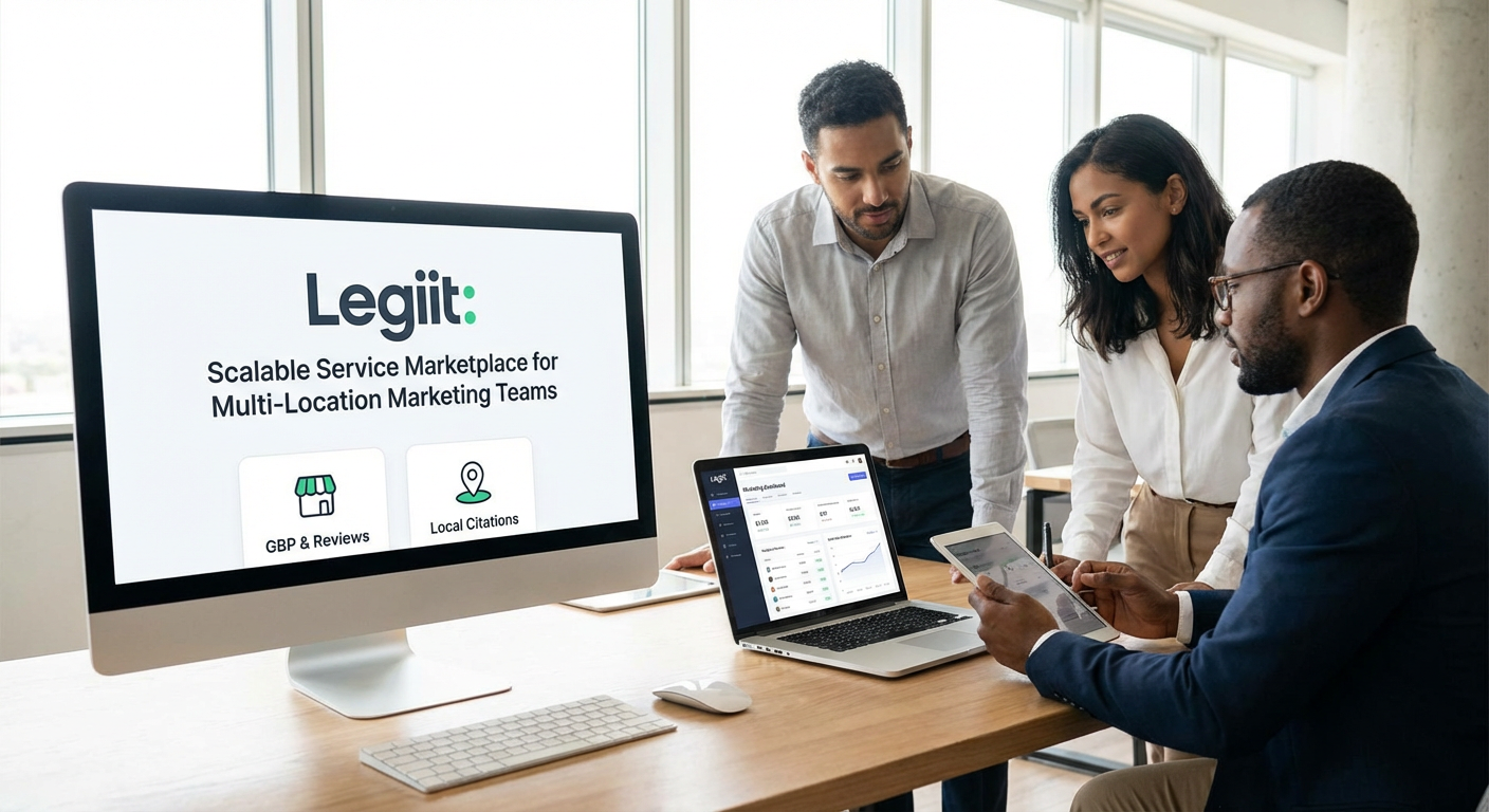 Legiit: Scalable Service Marketplace for Multi-Location Marketing Teams