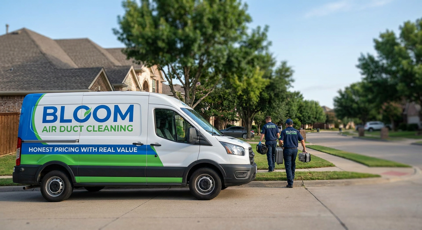 Bloom Air Duct Cleaning: Honest Pricing With Real Value