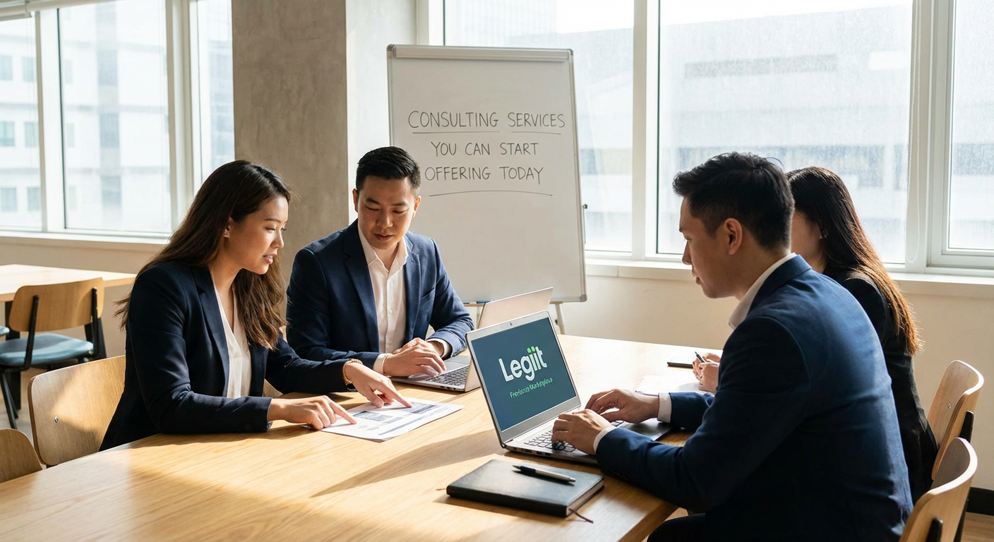 Freelance Marketplace Consulting Through Legiit