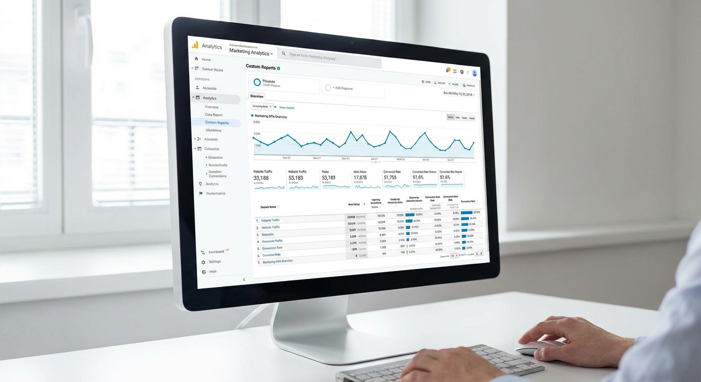 Google Analytics with Custom Reports