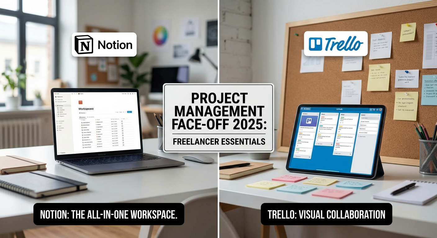 Notion vs. Trello: Visual Project Management Face-Off