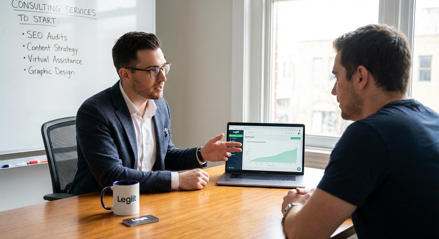 Freelance Marketplace Consulting Through Legiit
