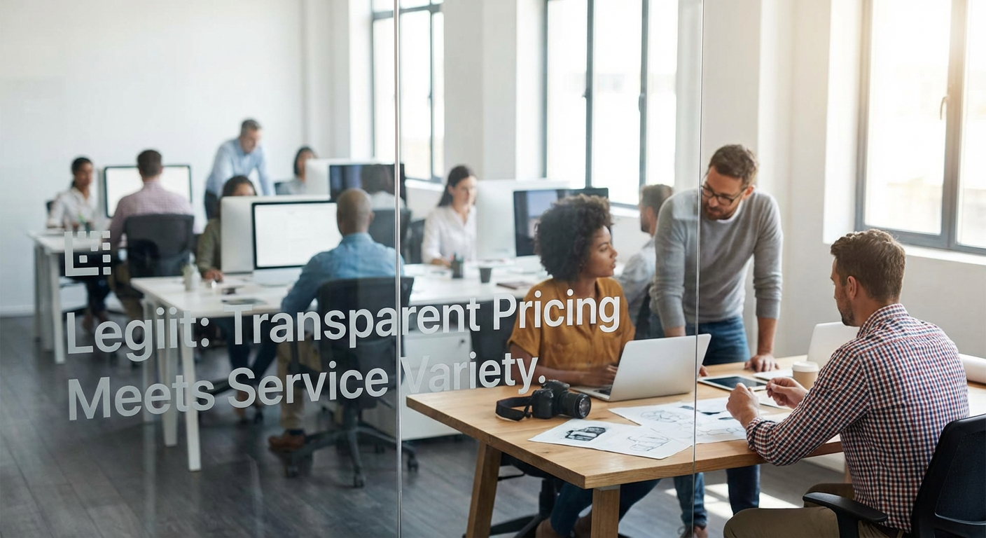 Legiit: Transparent Pricing Meets Service Variety