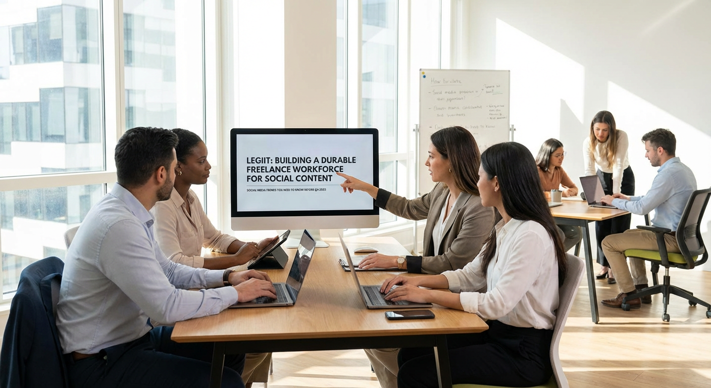 Legiit: Building a Durable Freelance Workforce for Social Content