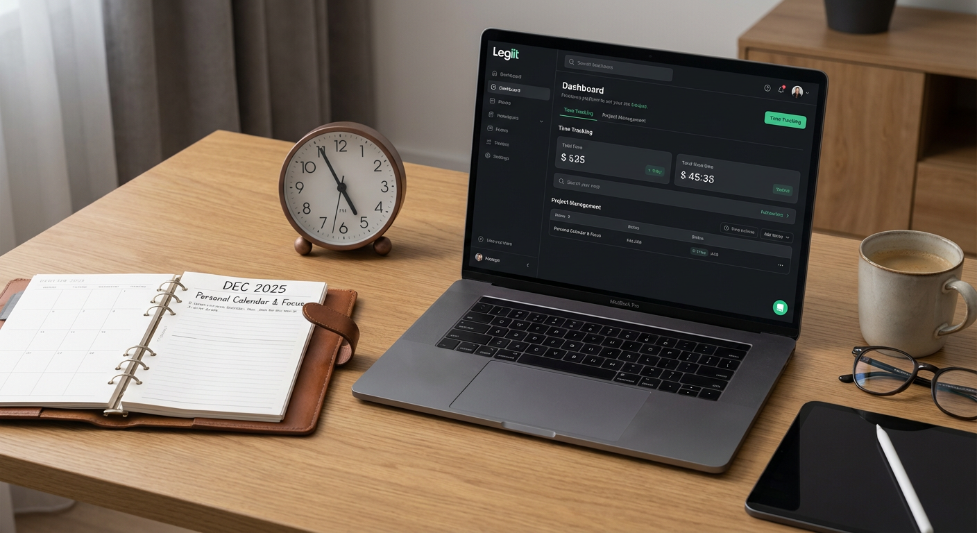 Legiit: Freelance Platform with Built-In Time Tracking and Project Management