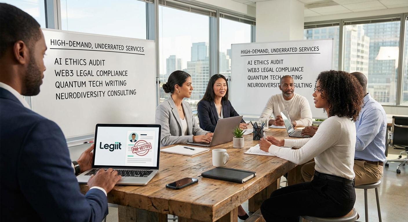 Legiit for Pre-Vetted Freelancers Ready to Start