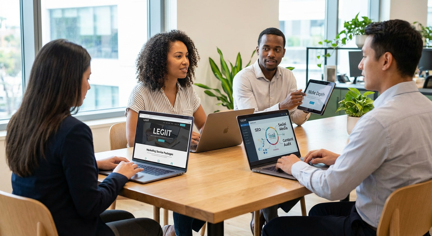 Start With Legiit for Marketing Service Packages That Work Out of the Box