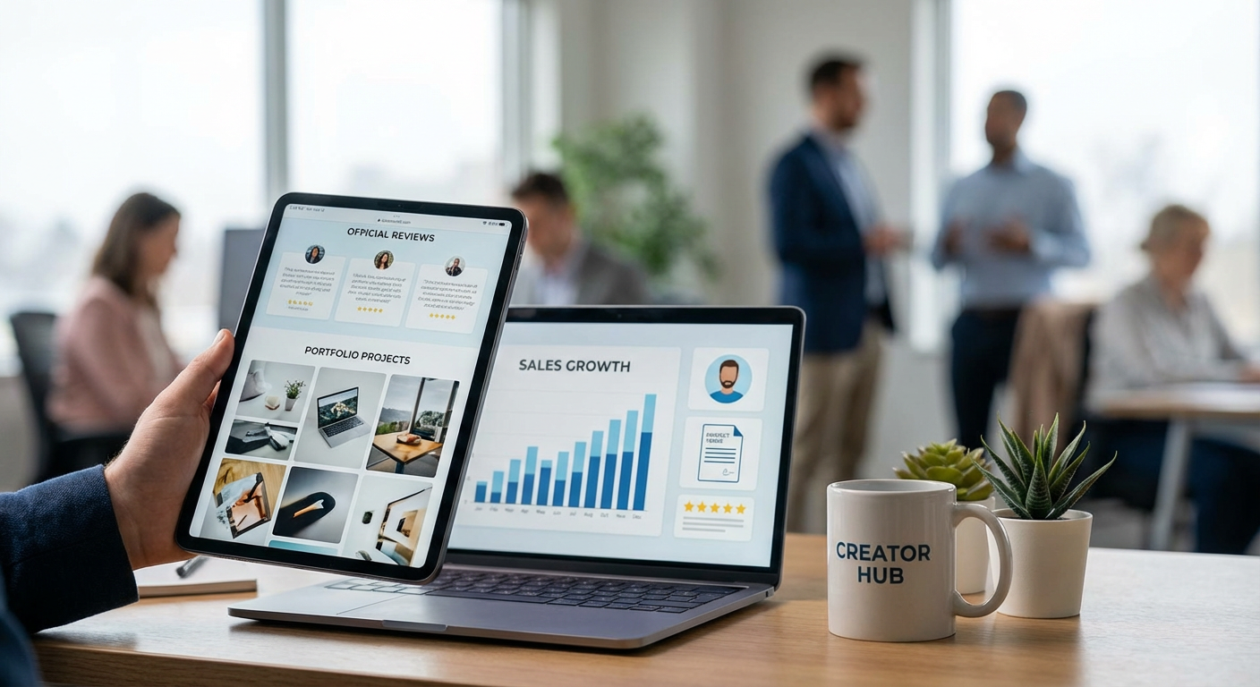 Professional Service Marketplace Reviews and Portfolio Content