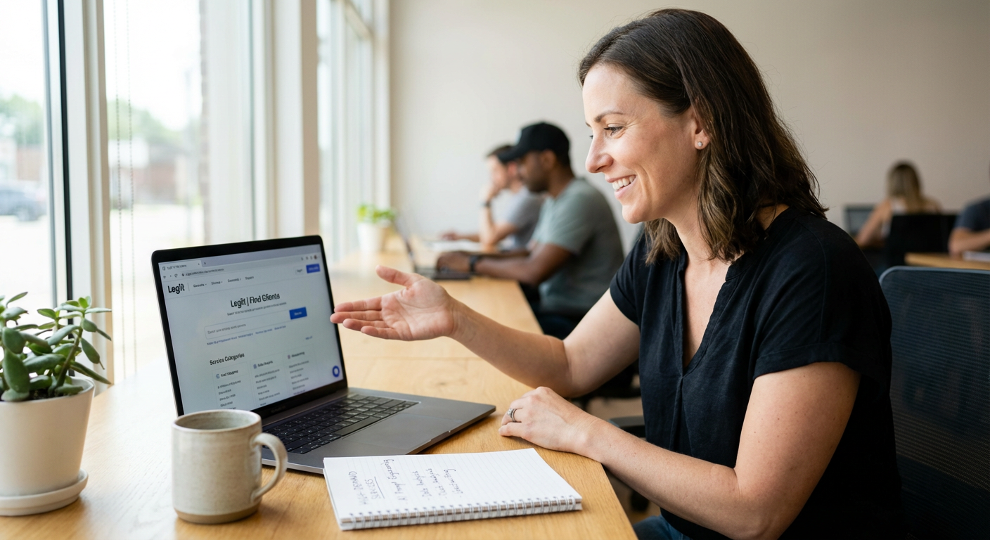 Finding Clients Through Legiit