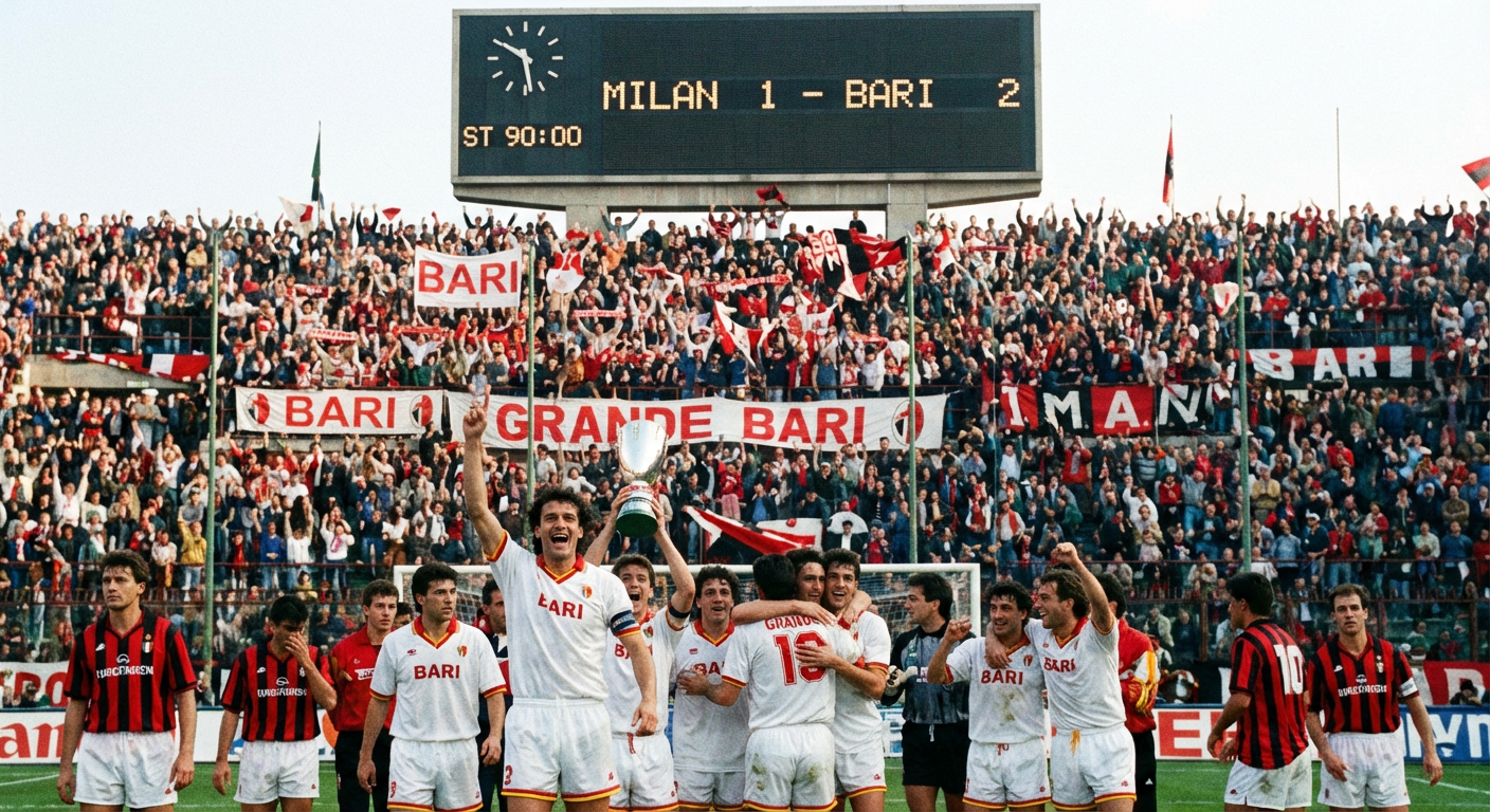 Bari's Famous 1991 Victory at San Siro