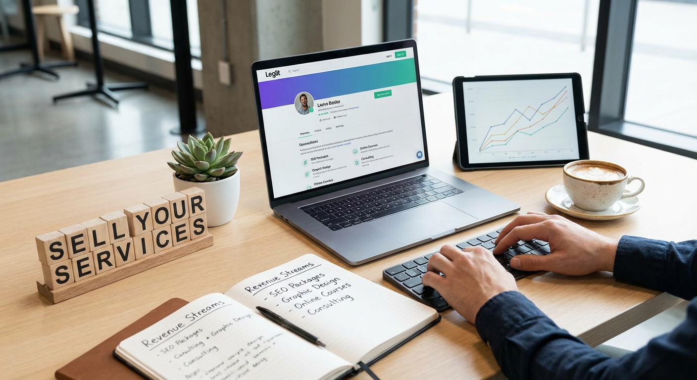 Sell Your Services on Legiit