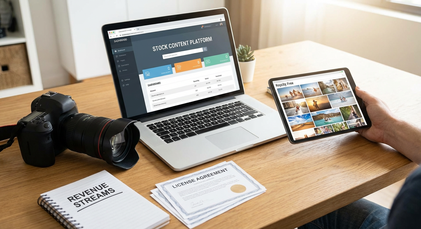 License Your Work to Stock Content Platforms