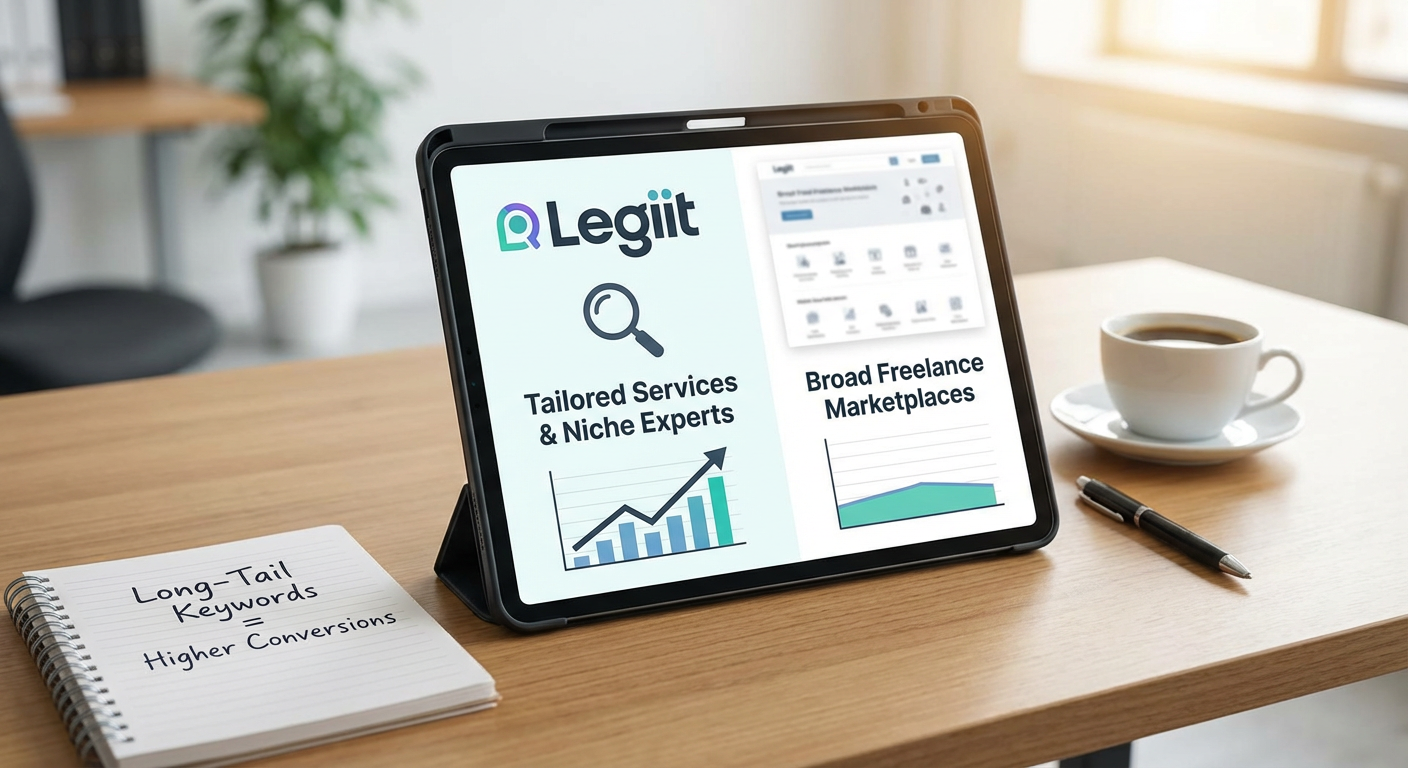 Legiit Services Compared to Generic Freelance Marketplaces
