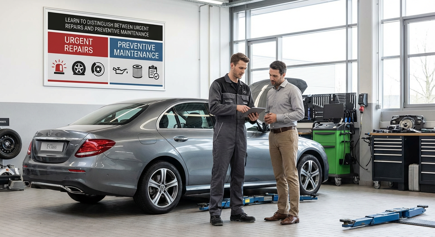 Learn to Distinguish Between Urgent Repairs and Preventive Maintenance