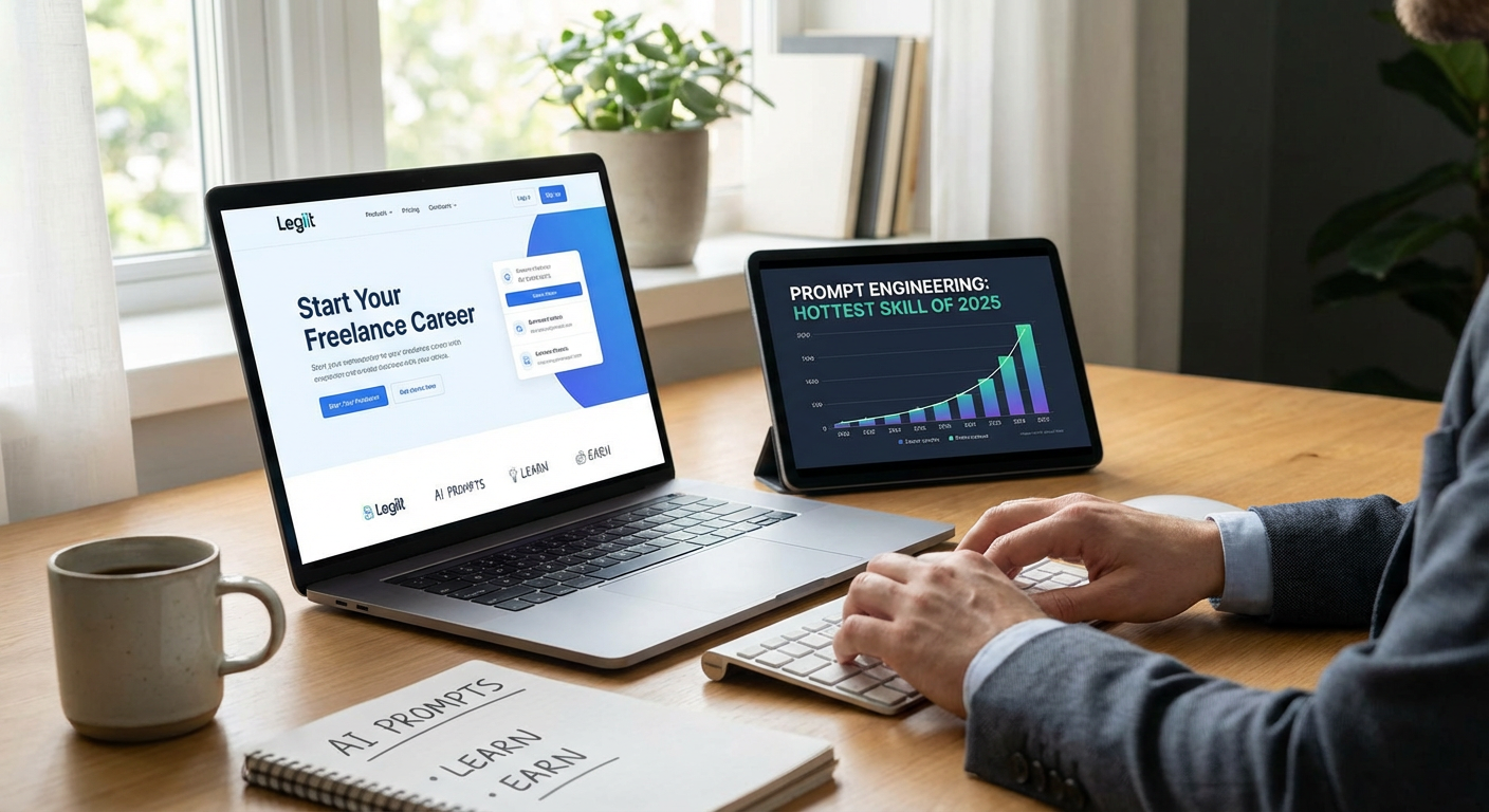 Start Your Freelance Career on Legiit