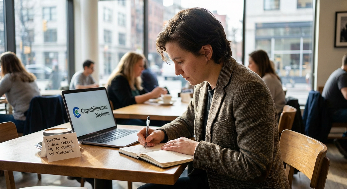 Writing in Public Forces Me to Clarify My Thinking