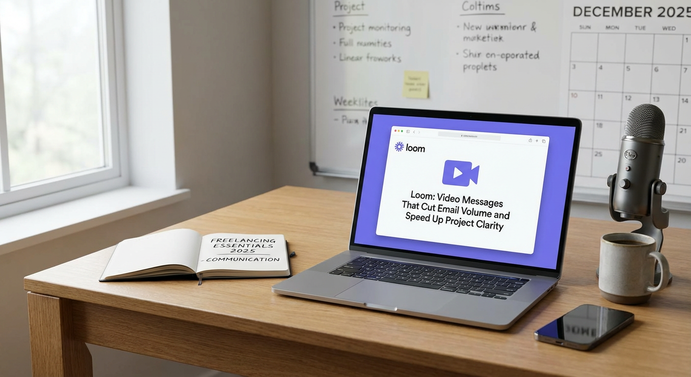Loom: Video Messages That Cut Email Volume and Speed Up Project Clarity