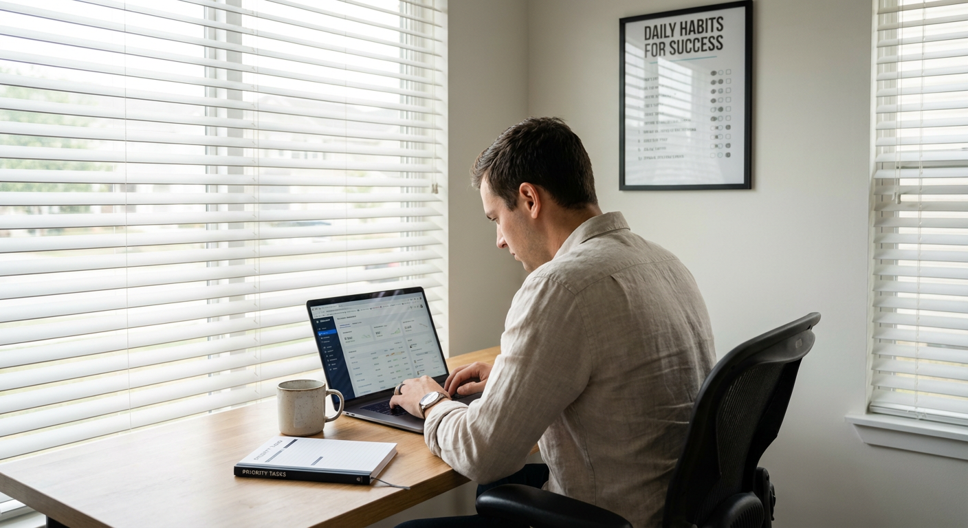 They Start the Day with Revenue-Generating Work First