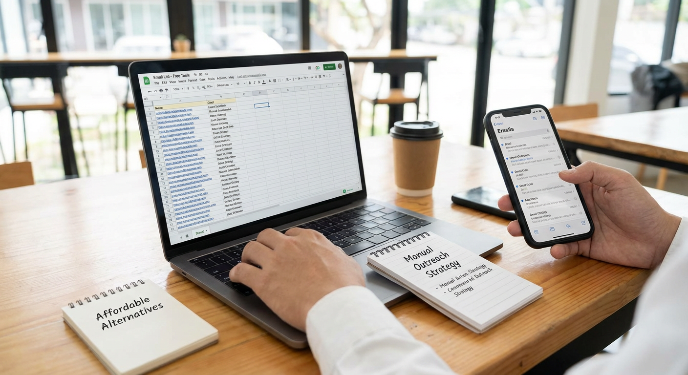 Build an Email List Using Free Tools and Manual Outreach