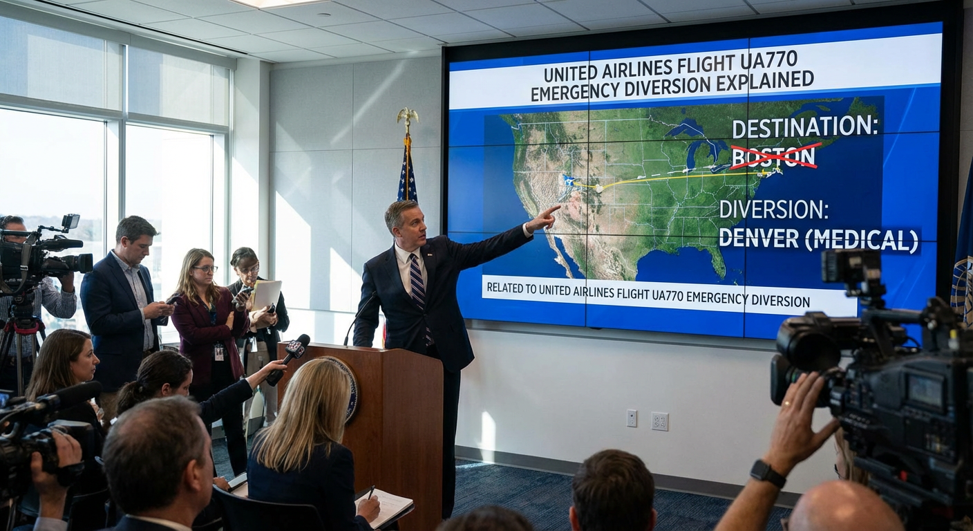 United Airlines Flight UA770 Emergency Diversion Explained