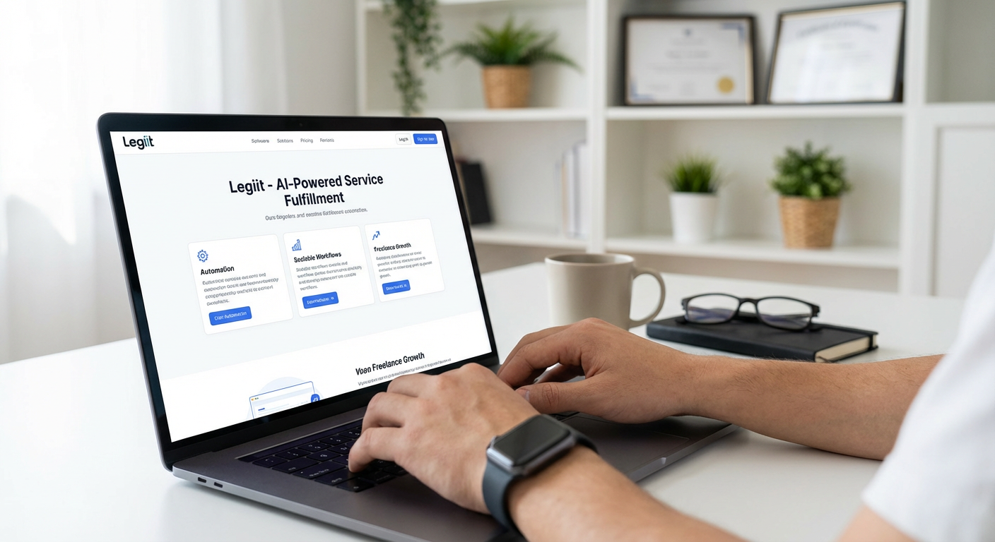 Legiit for AI-Powered Service Fulfillment