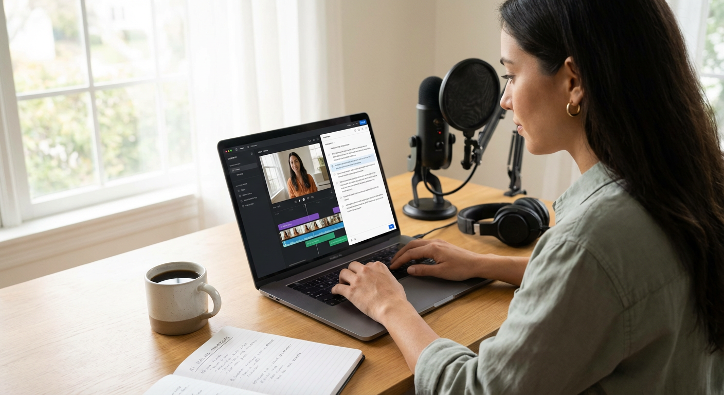 Descript for Audio and Video Editing Through Text