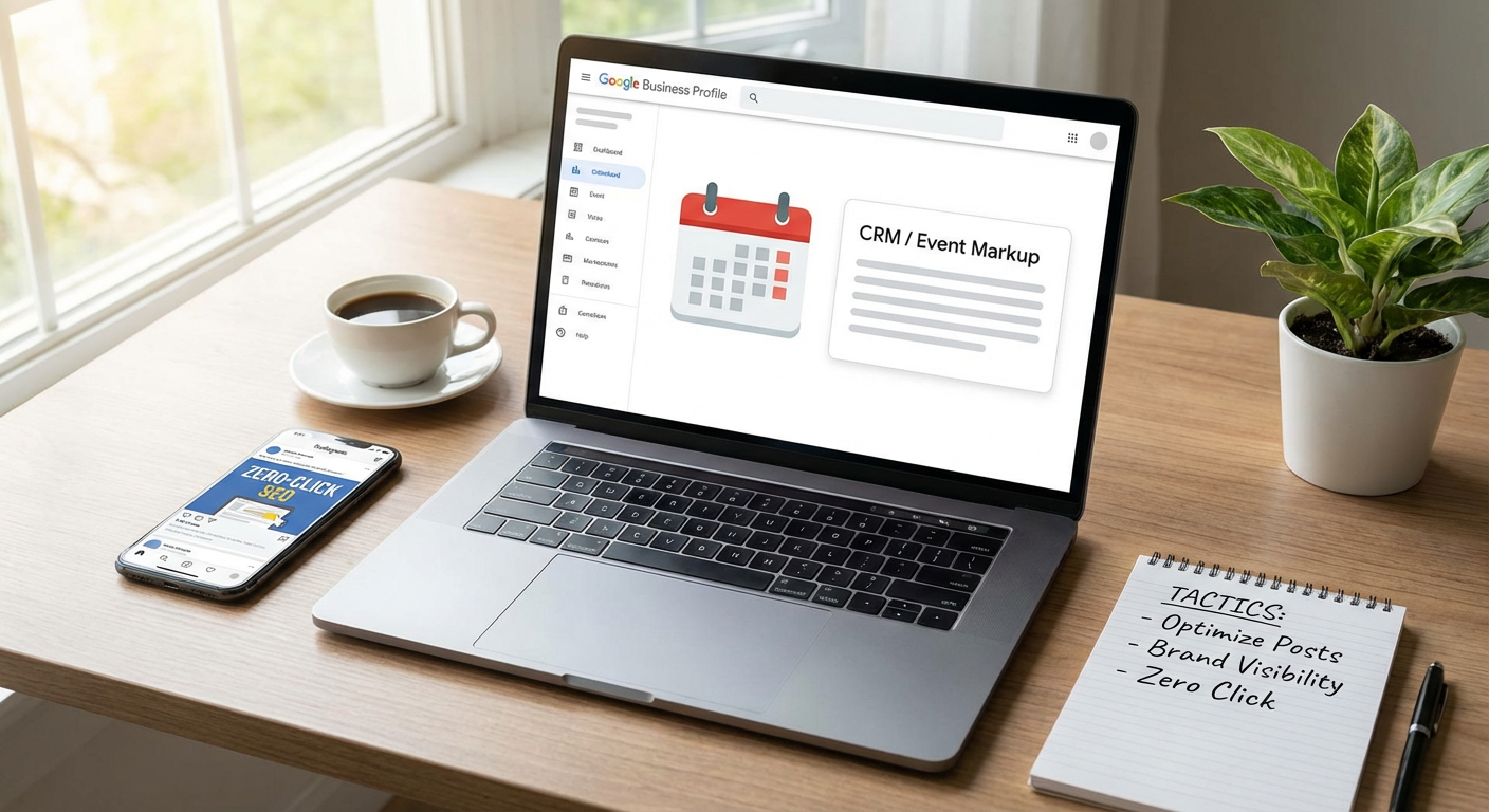 Optimize Your Google Business Profile Posts for Event Markup