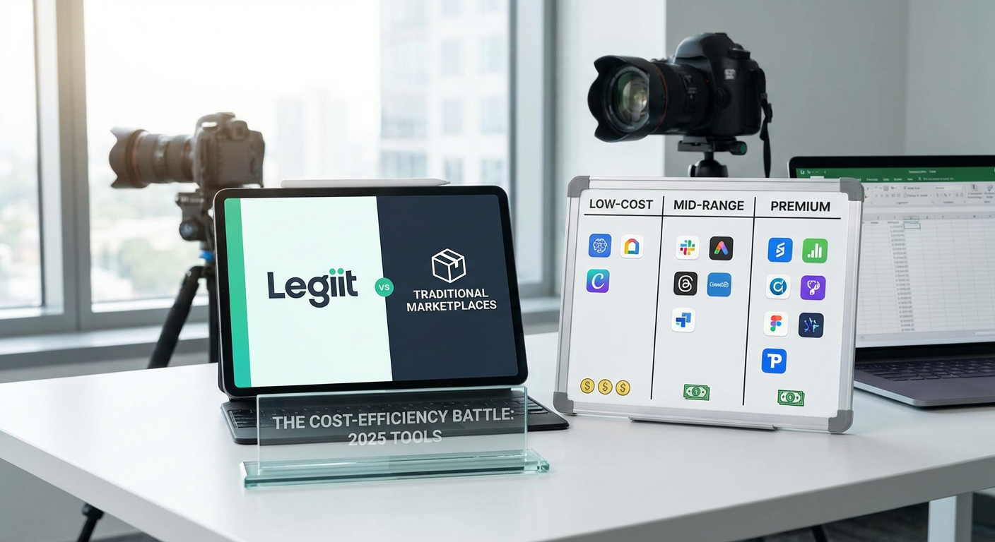 Legiit vs. Traditional Freelance Marketplaces: The Cost-Efficiency Battle
