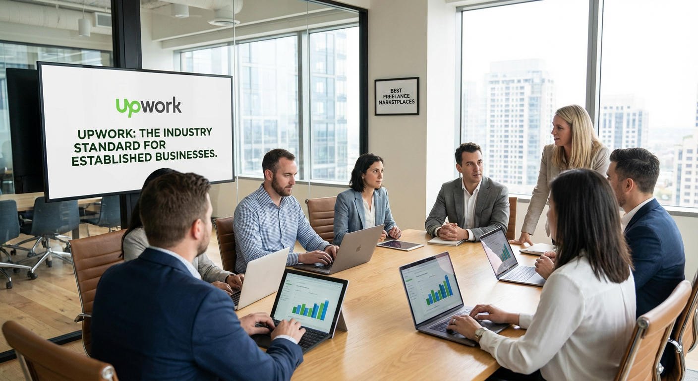 Upwork: The Industry Standard for Established Businesses