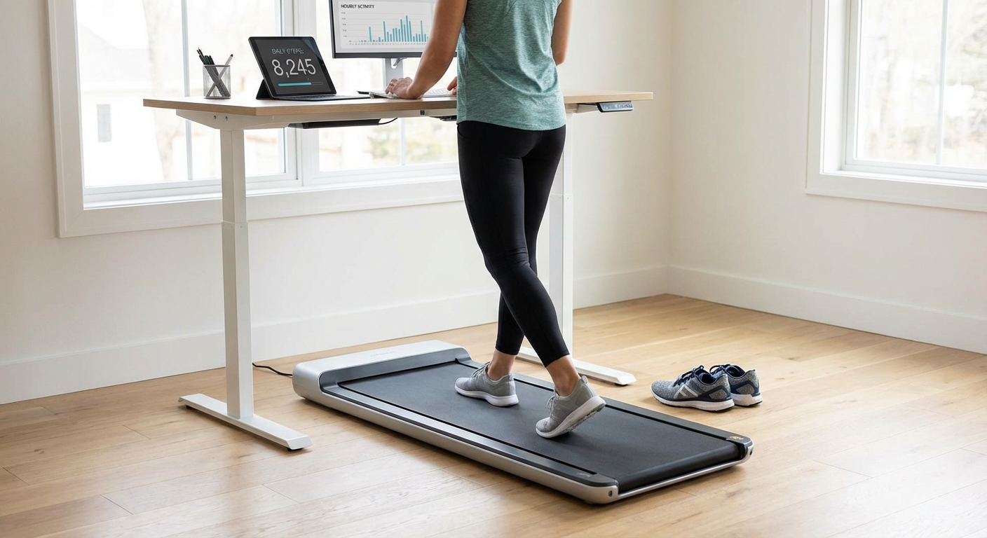 Try a Walking Pad for Indoor Movement