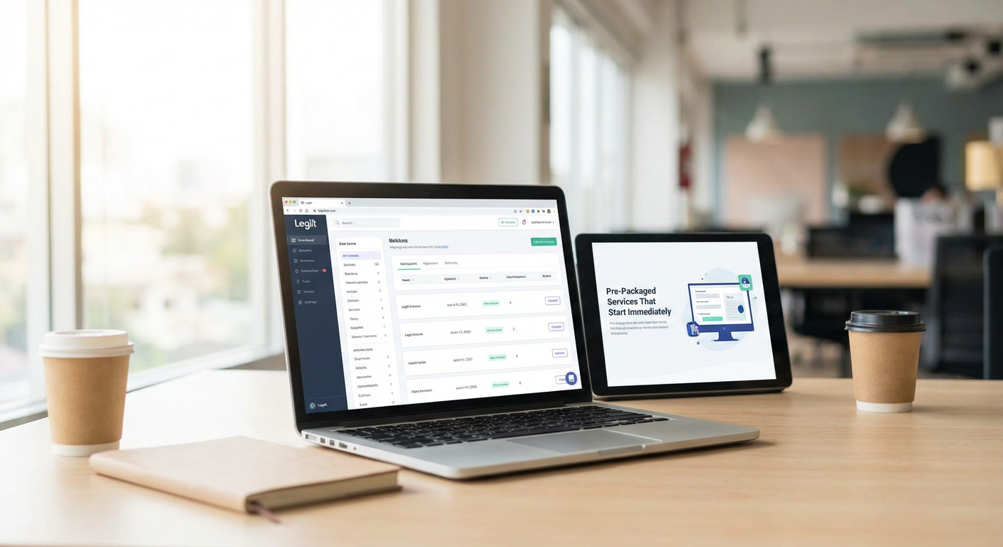 Legiit: Pre-Packaged Services That Start Immediately