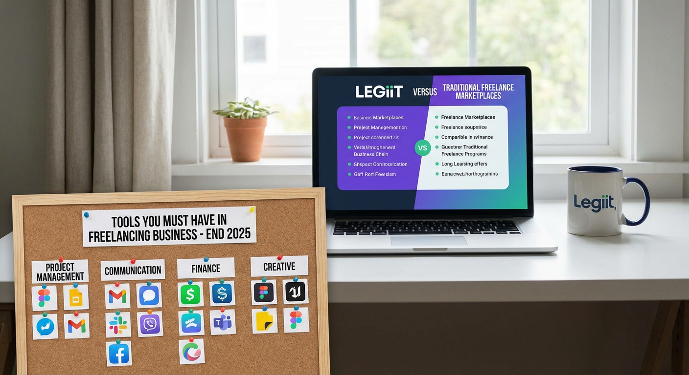 Legiit Versus Traditional Freelance Marketplaces
