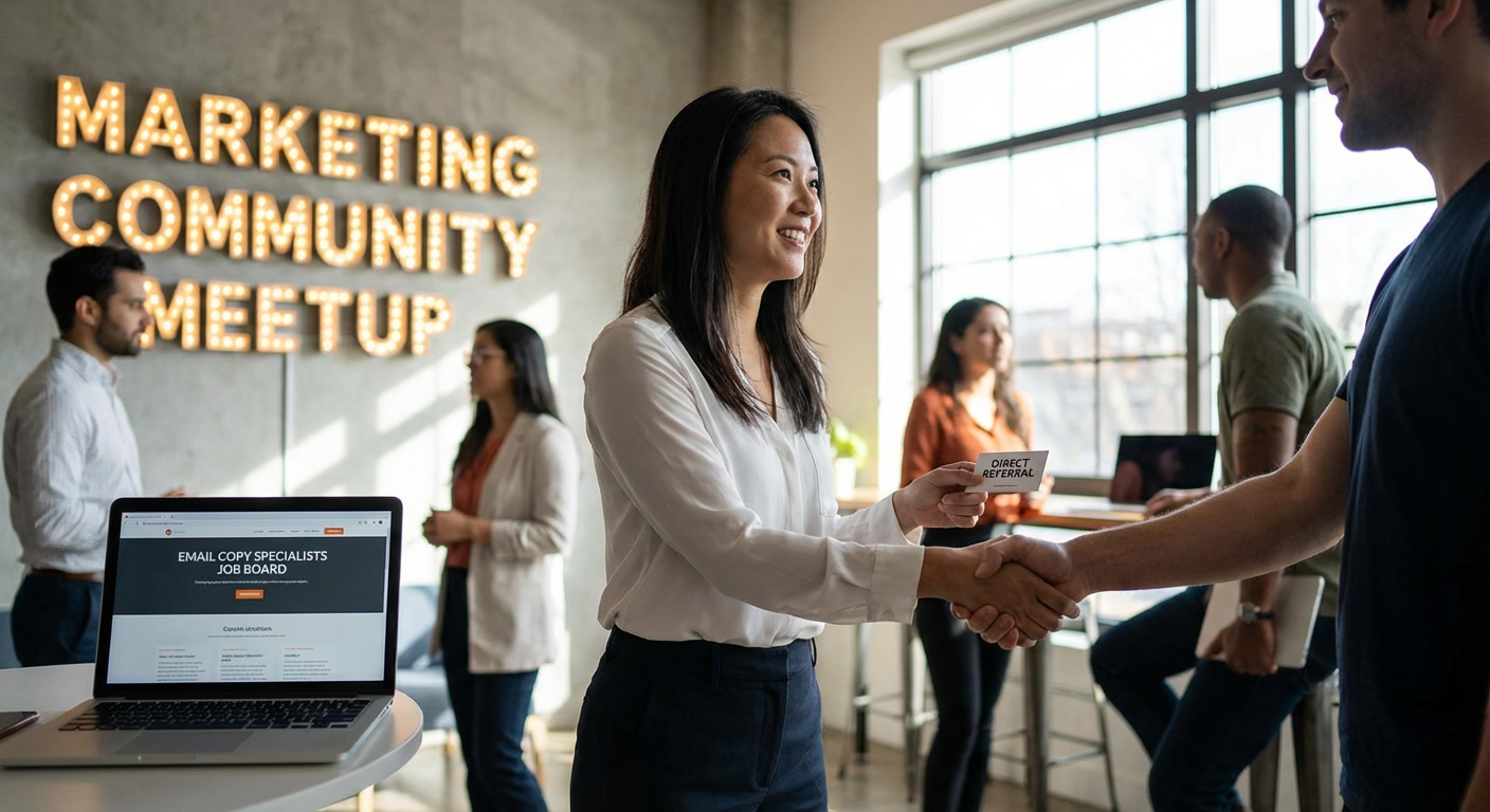 Direct Referrals from Marketing Communities