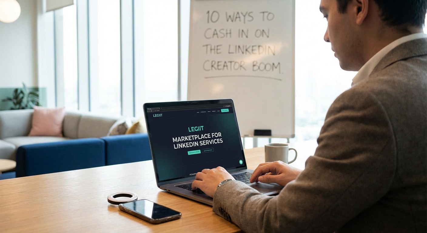 Tap Into Legiit's Marketplace for LinkedIn Services