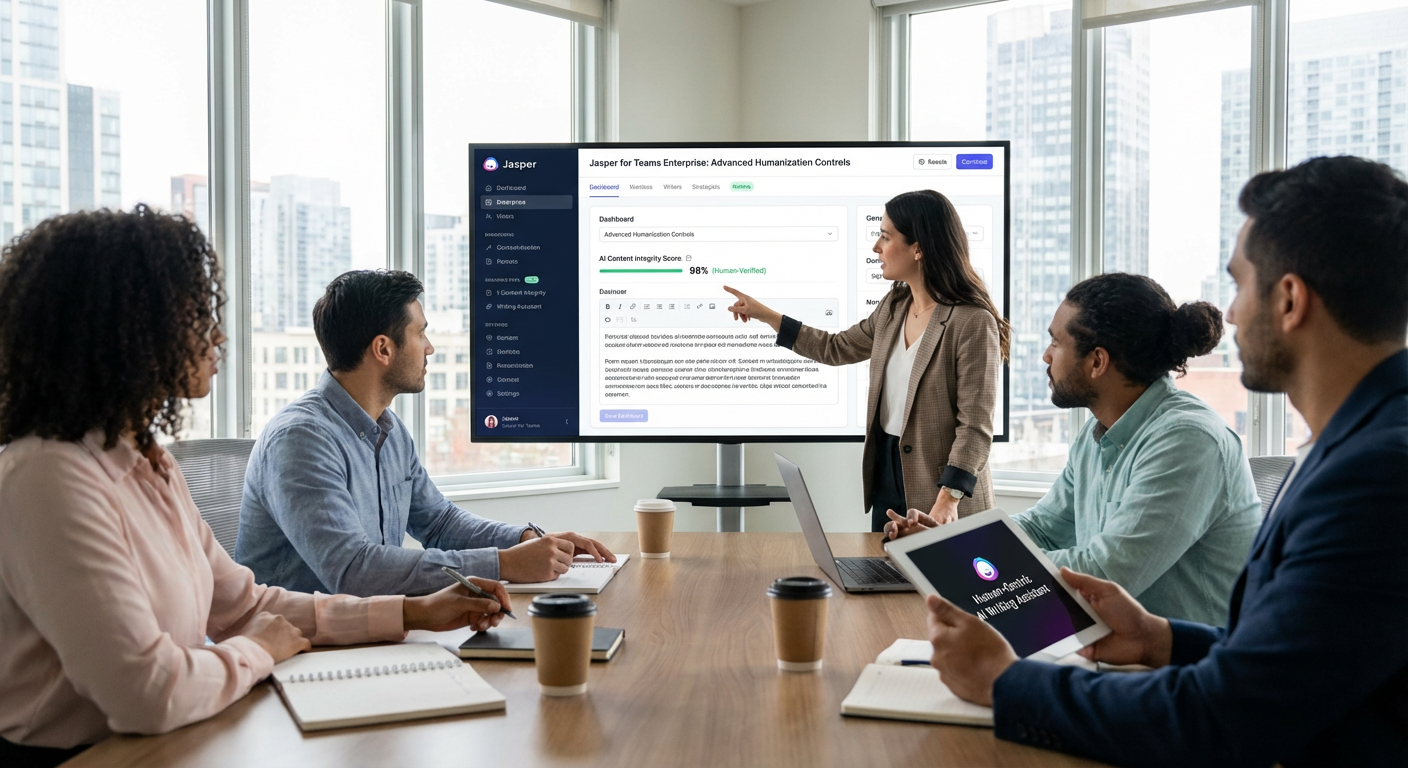 Jasper for Teams: Enterprise Features with Advanced Humanization Controls