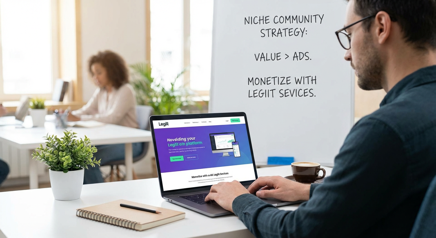 Use Legiit to Monetize Your Community's Services